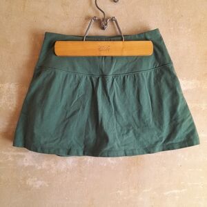 467a. teal green Wild Fable cotton a-line mini skort, S